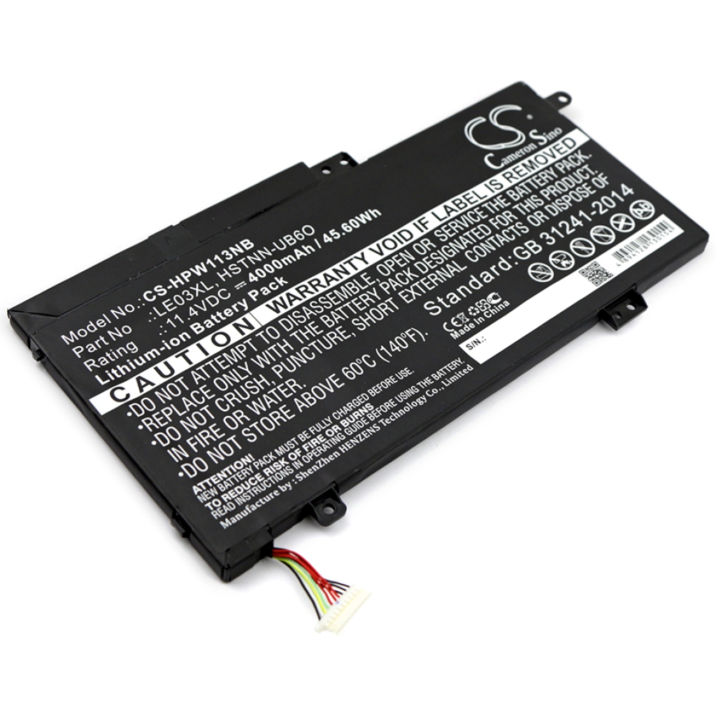 Battery Replaces 796356-005