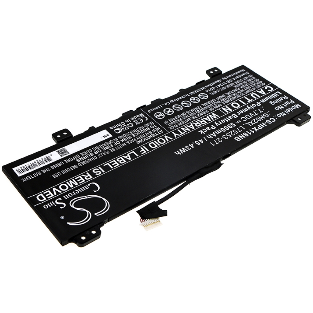 Batterie pour ordinateur portable HP CS-HPX118NB