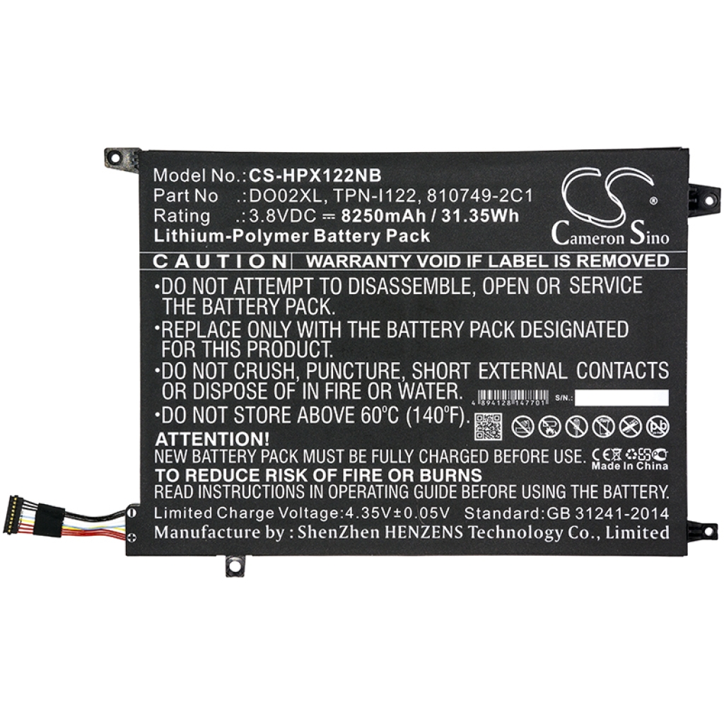 Battery Replaces DO02XL