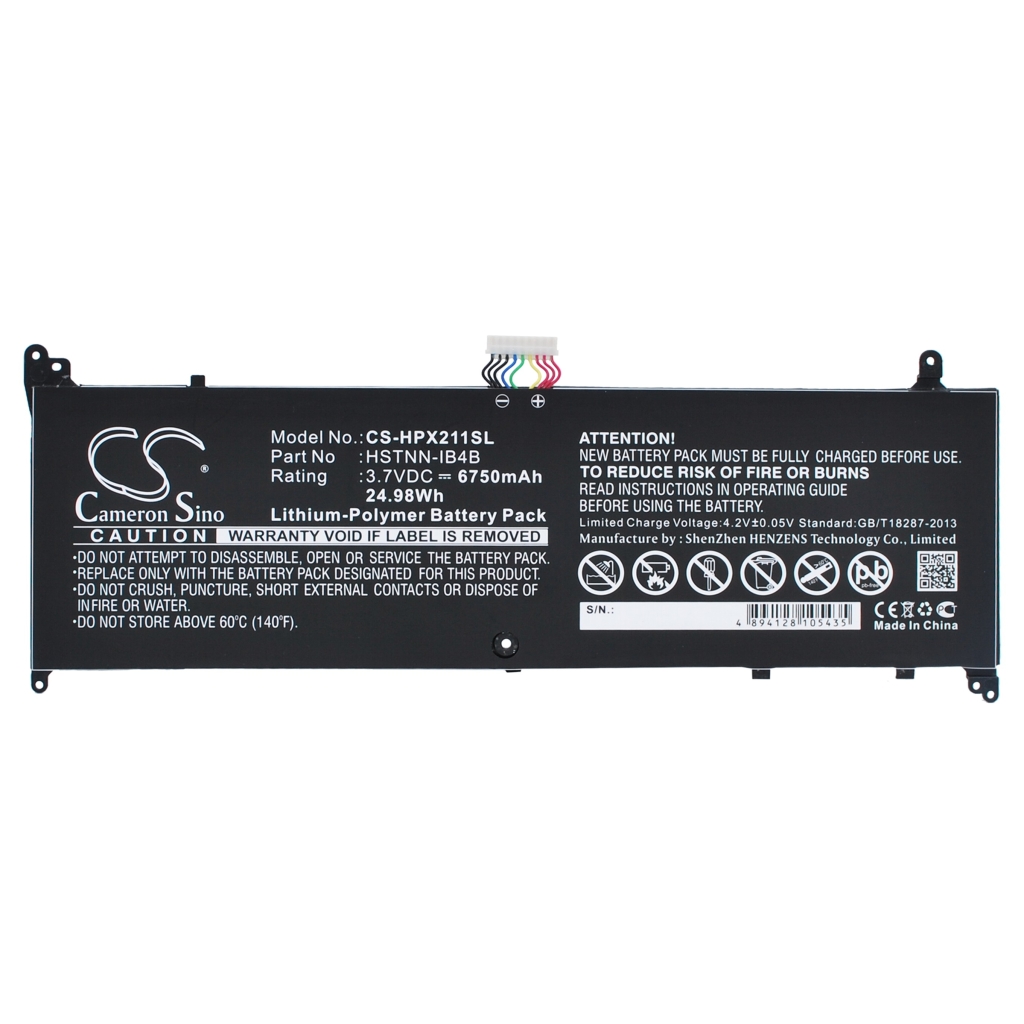 Tablette Batterie HP CS-HPX211SL