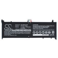 Remplacement de batterie compatible pour HP  DW02XL, 694398-2C1, HSTNN-IB4B, HSTNN-DB4B