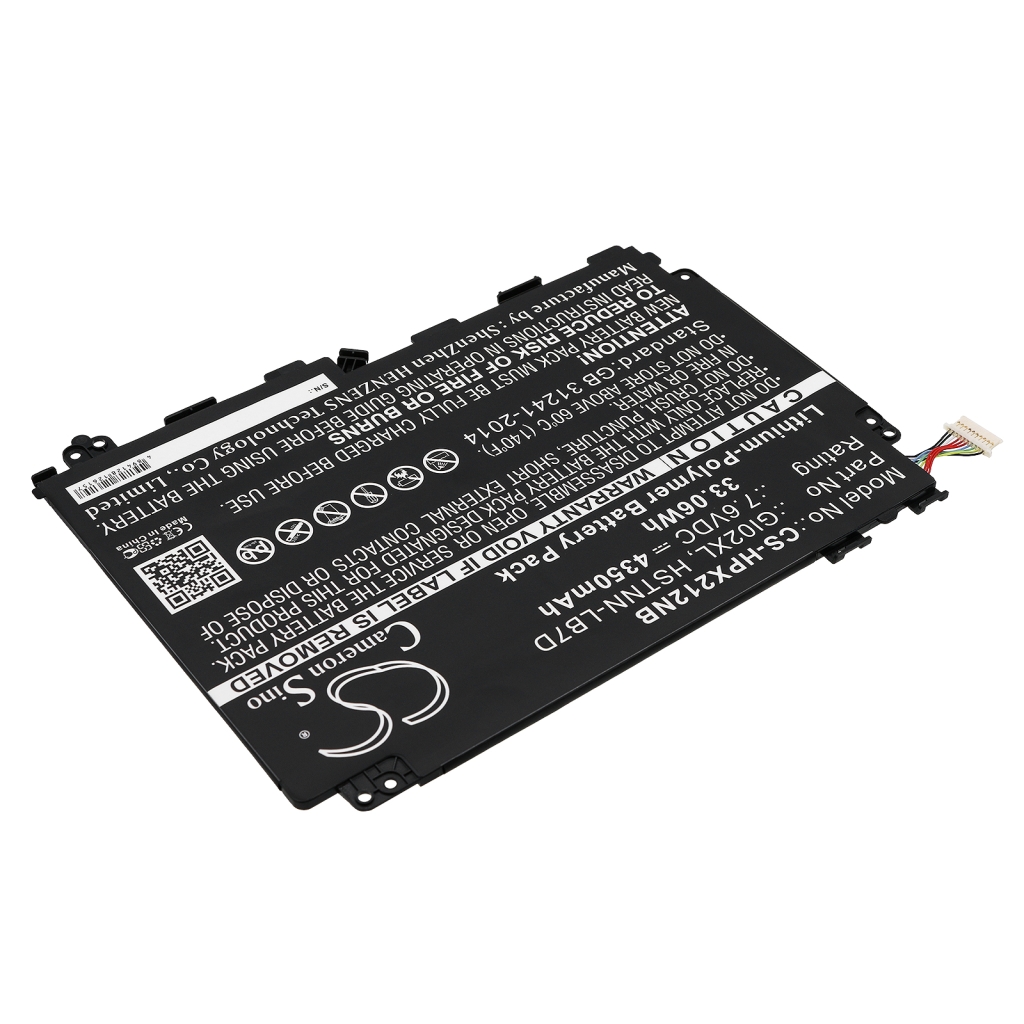 Batterie pour ordinateur portable HP CS-HPX212NB