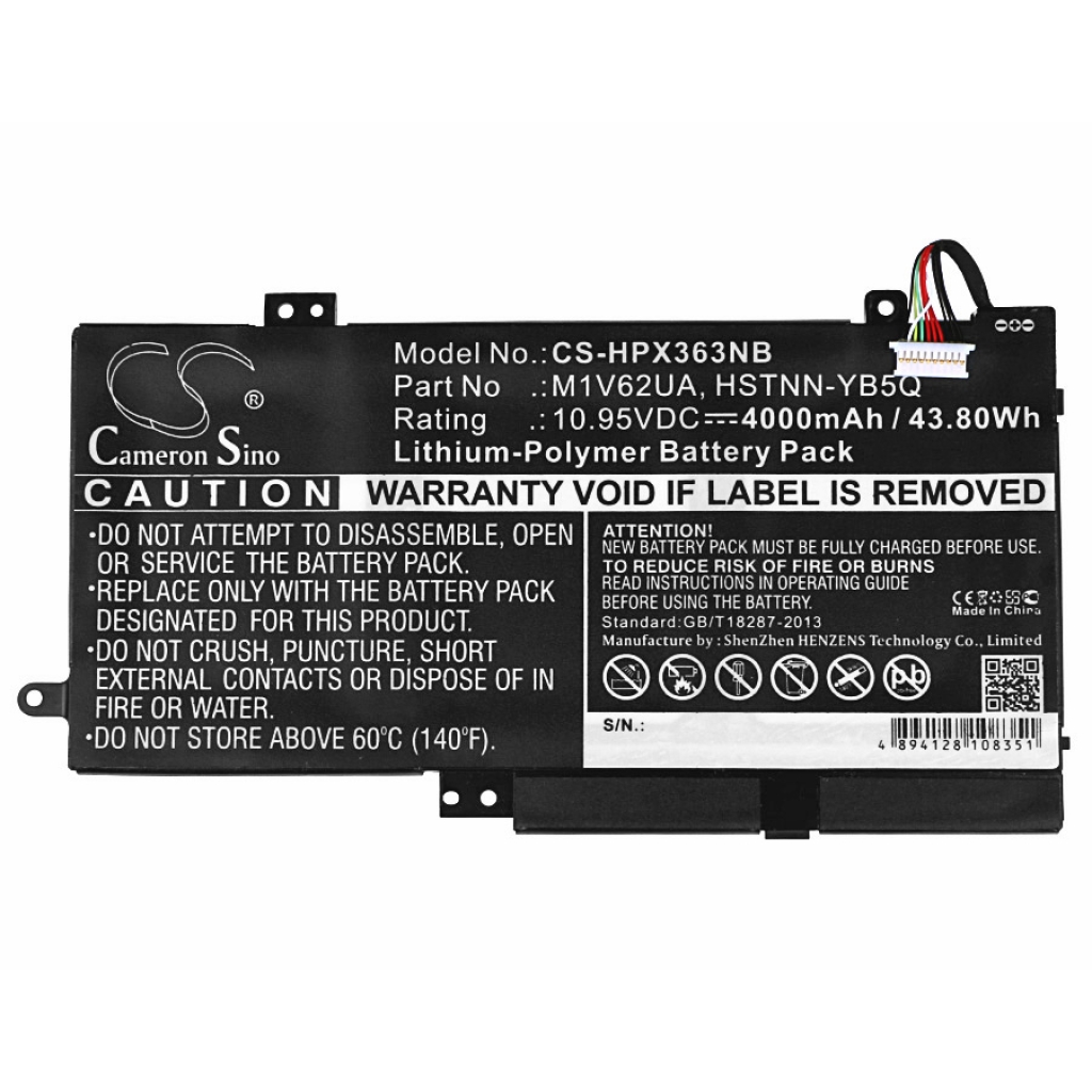 Batterie pour ordinateur portable HP Envy x360