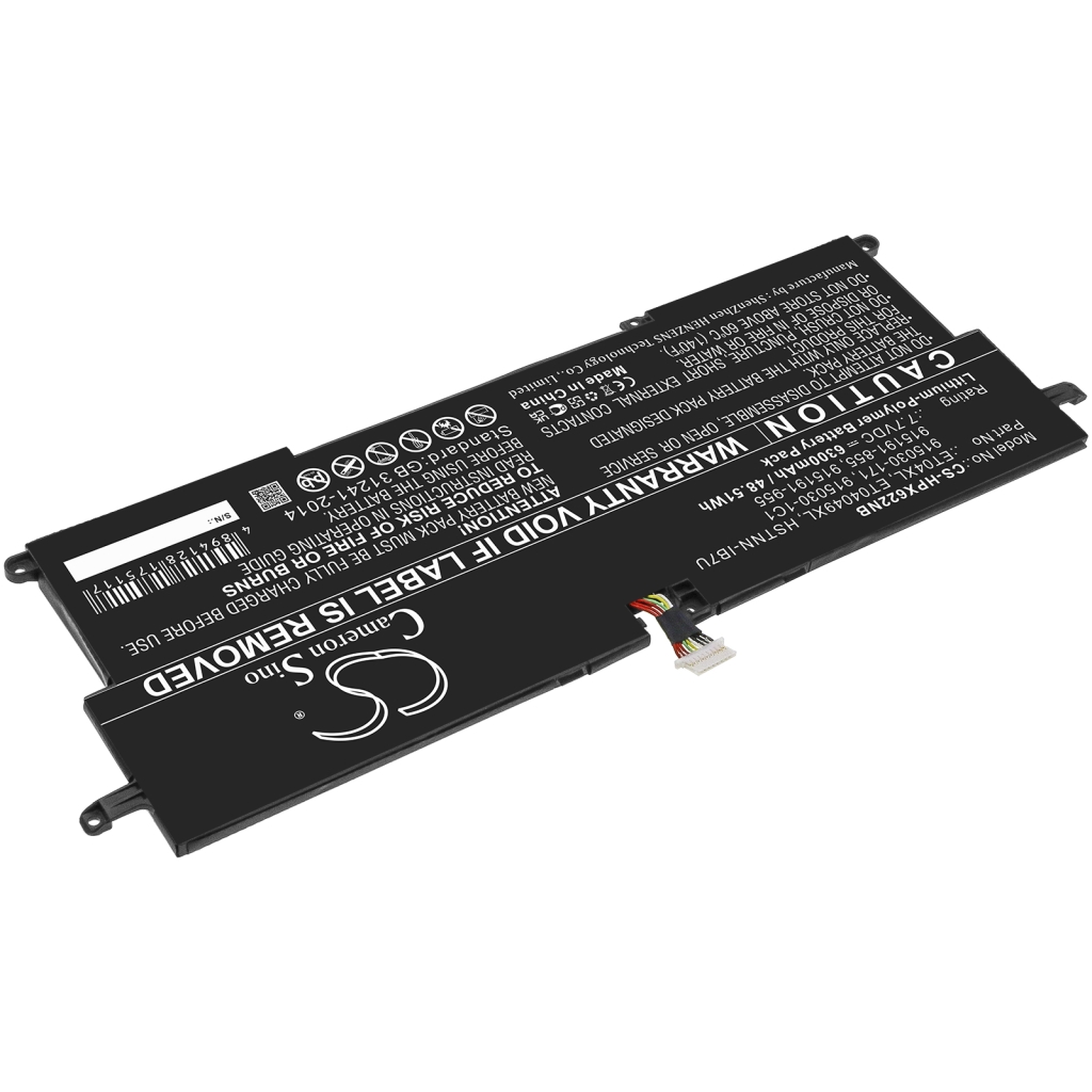 Batterie pour ordinateur portable HP CS-HPX622NB