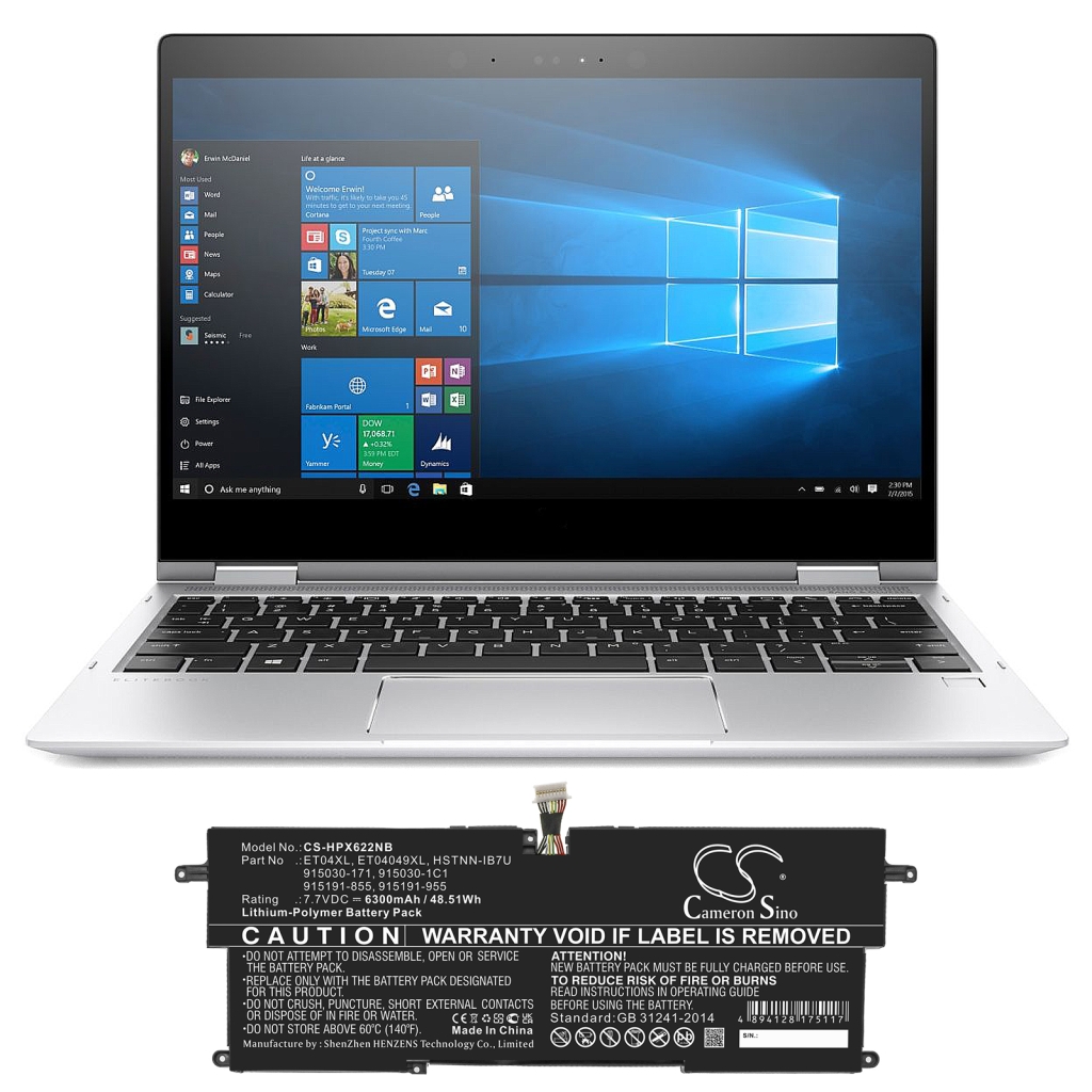 HP Elitebook X360 1020 G2(2un24aw)