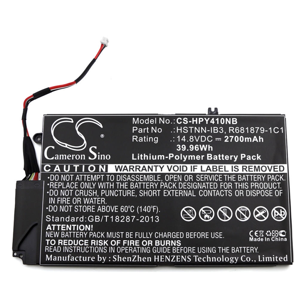 Batteries Remplace EL04052XL