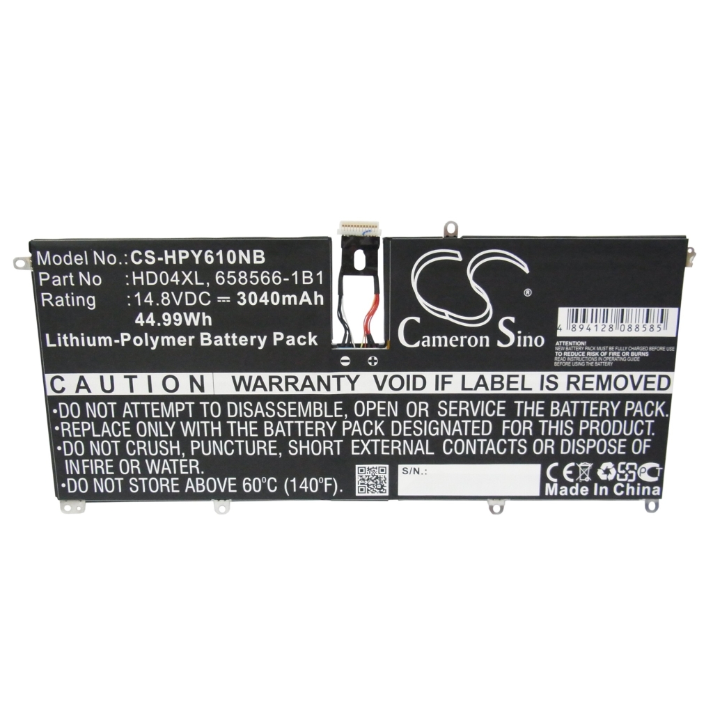 Battery Replaces HD04XL