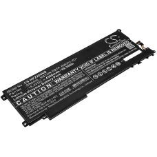 Remplacement de batterie compatible pour HP  HSTNN-DB7P, DN04XL, 856843-850, 856543-855, 856301-2C1