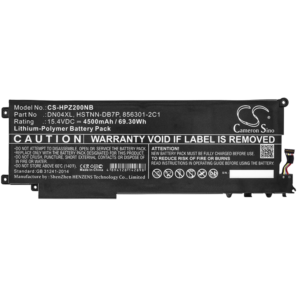 Notebook battery HP CS-HPZ200NB