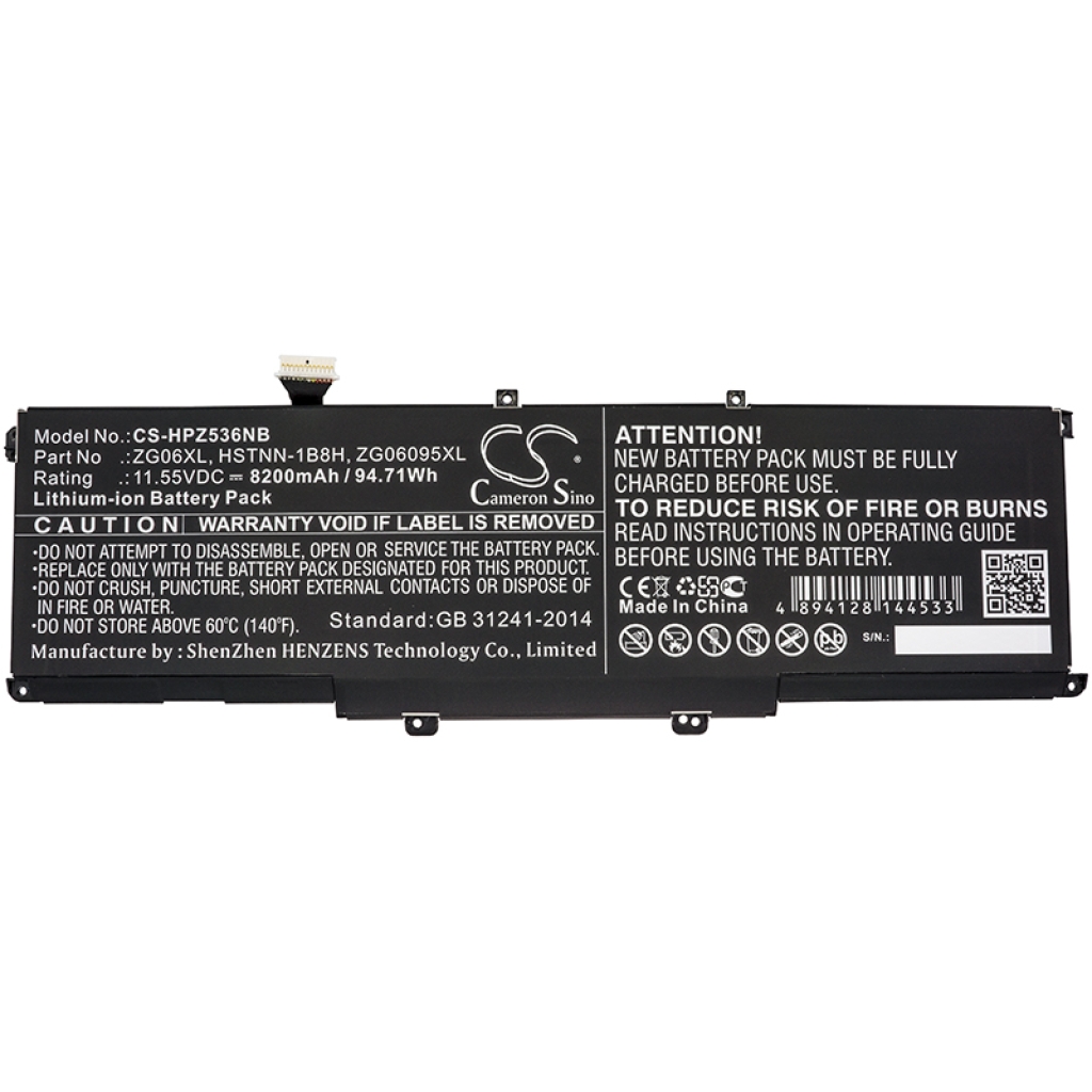 Batteries Remplace ZG06XL