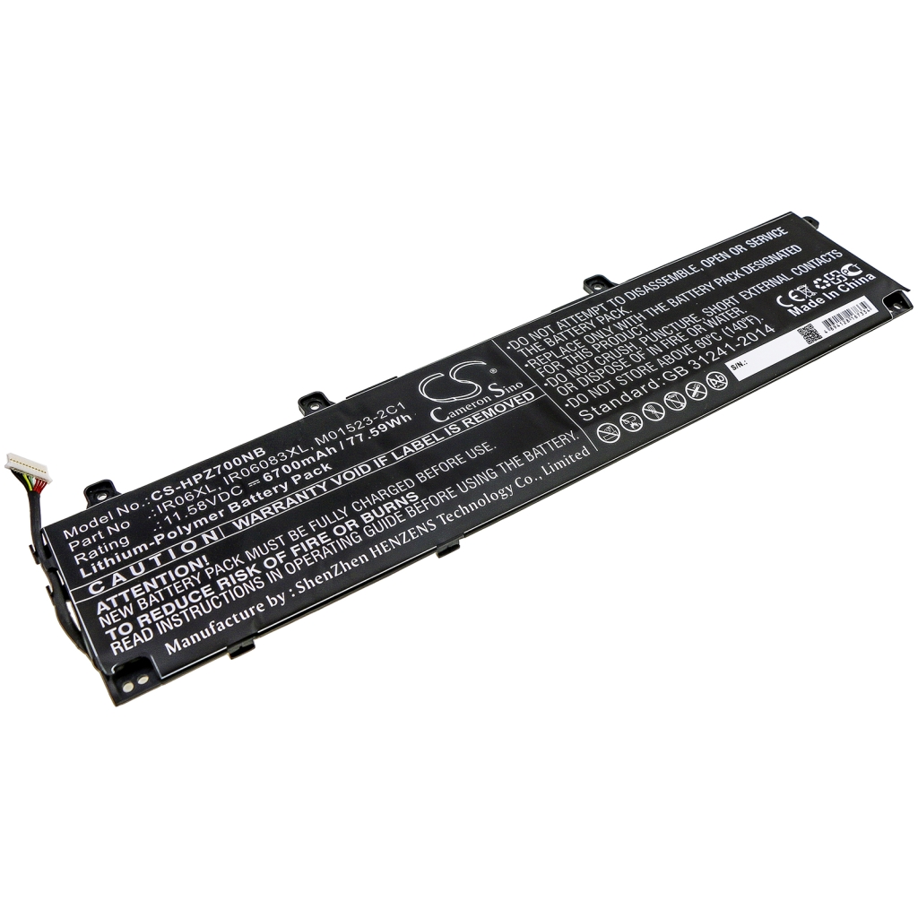 Batterie pour ordinateur portable HP CS-HPZ700NB