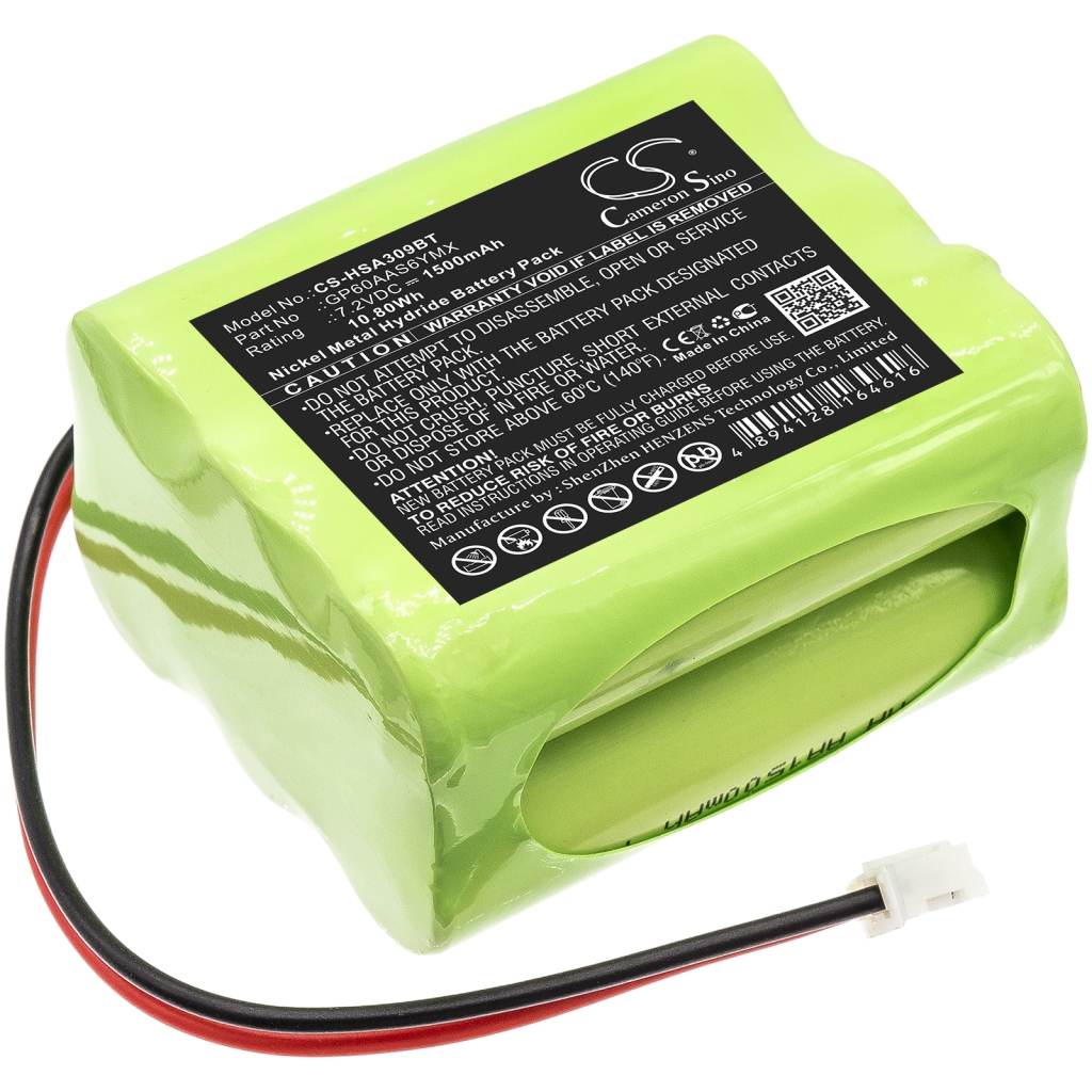 Batteries Remplace GP60AAS6YMX