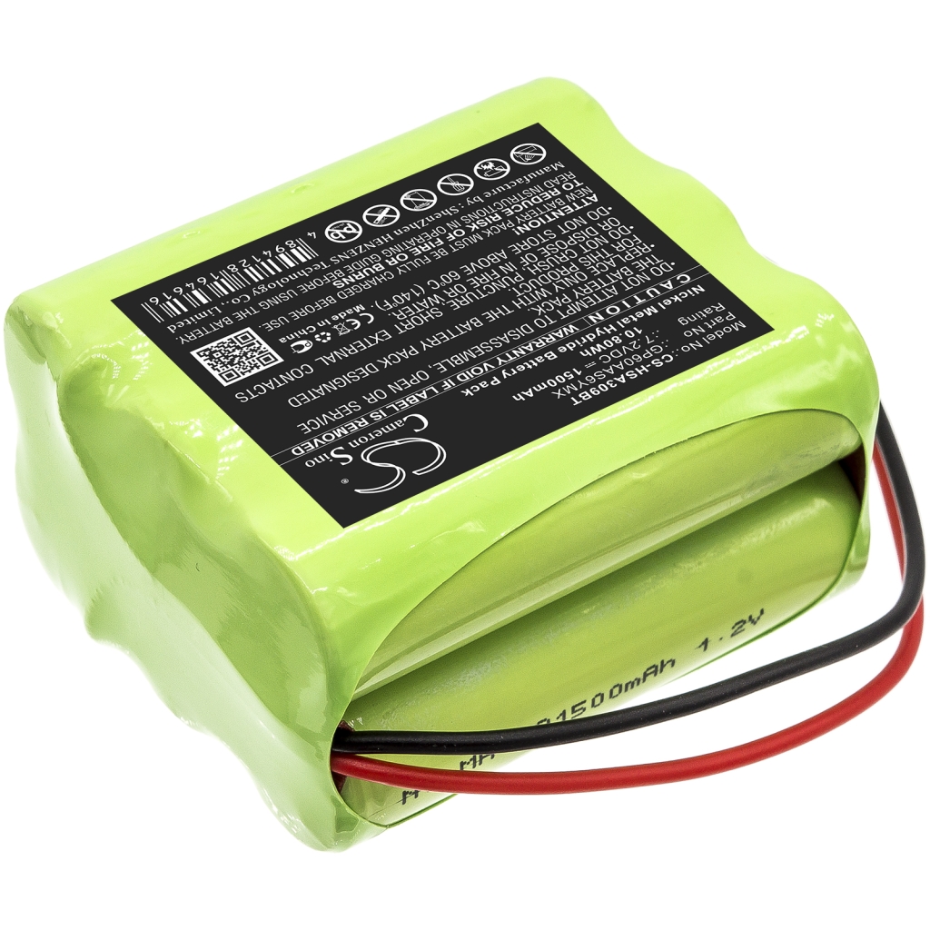 Compatible battery replacement for Yale GP60AAS6YMX