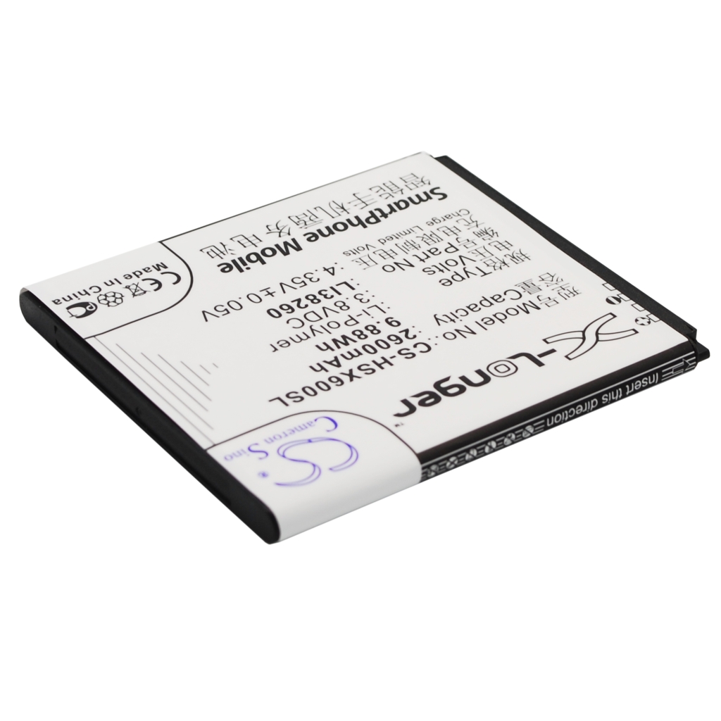 Compatible battery replacement for Hisense LI38260