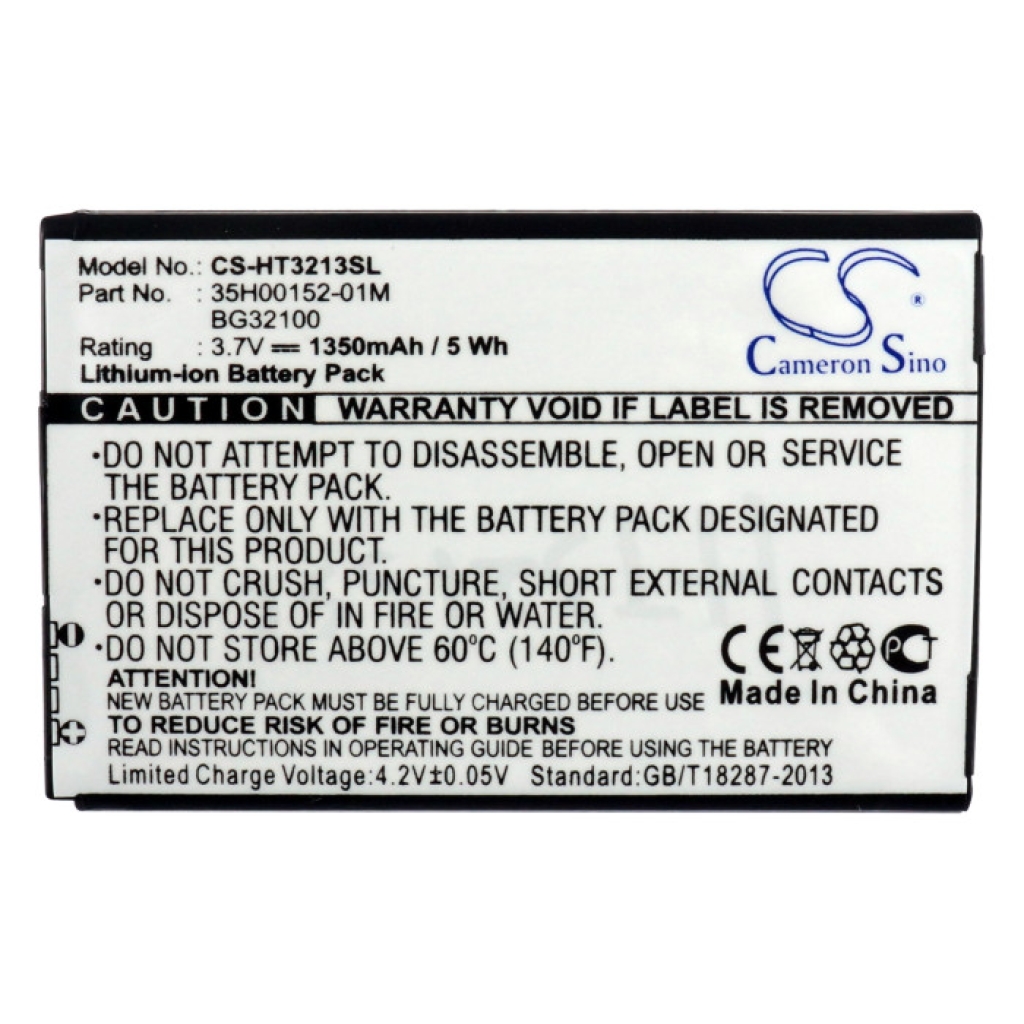 Battery Replaces 35H00152-01M