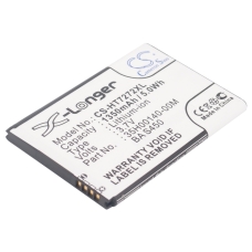 Remplacement de batterie compatible pour HTC  BA S450, 35H00140-01M, 35H00140-00M