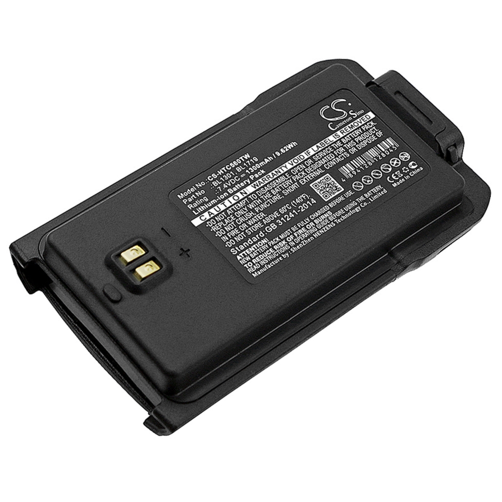 Batterie radio bidirectionnelle HYT CS-HTC560TW