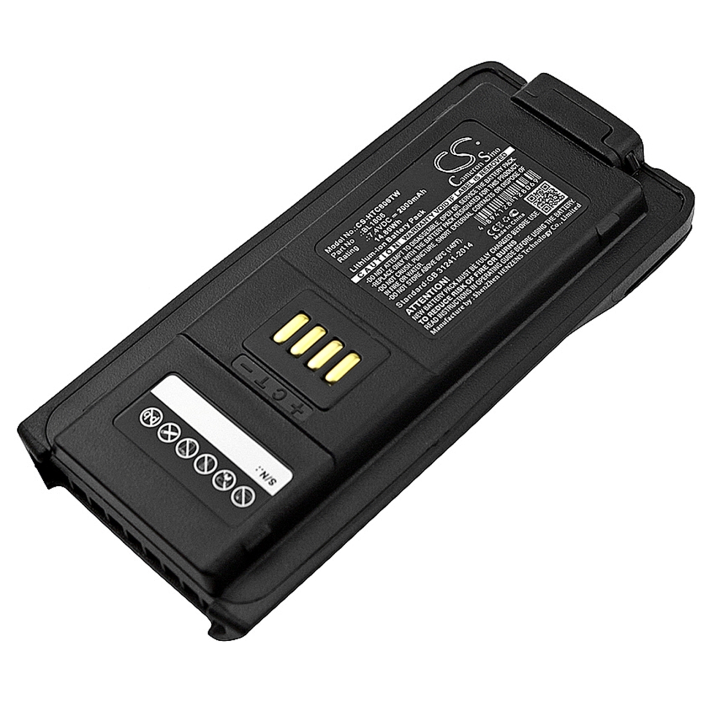 Batterie radio bidirectionnelle Hytera CS-HTC806TW