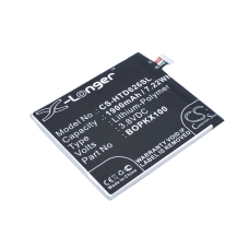 Remplacement de batterie compatible pour HTC  35H00237-01M, BOPKX100, 35H00237-00M, B0PKX100, 35H00237-05M...