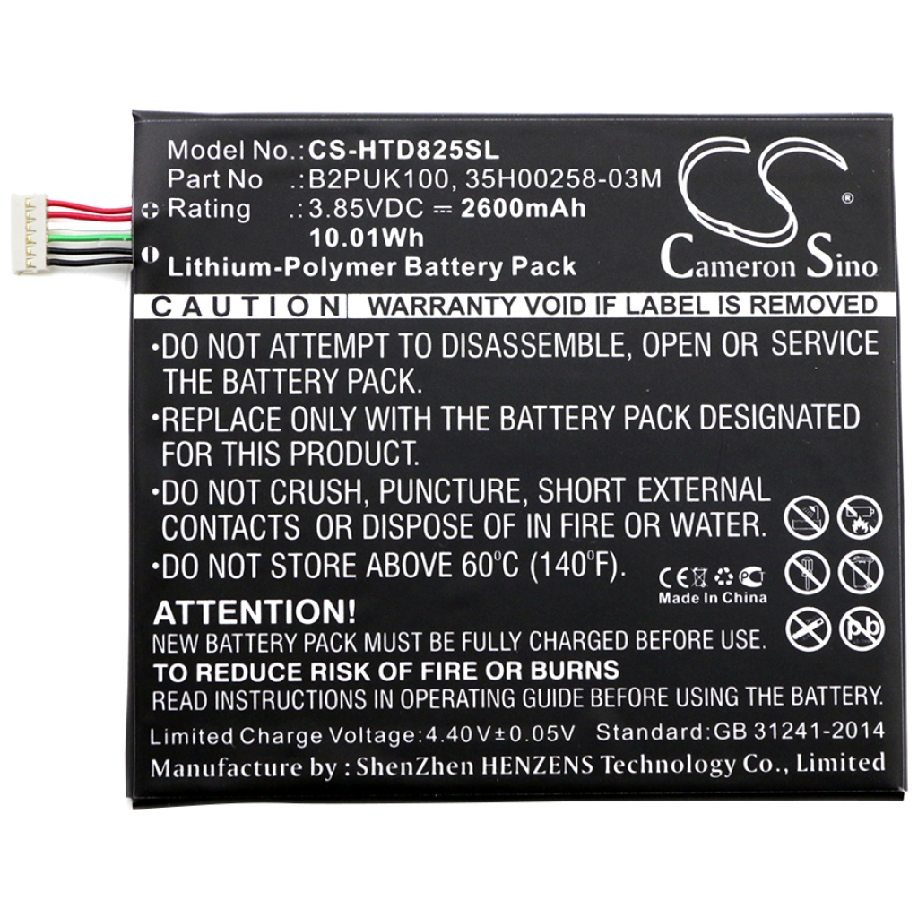 Batteries Remplace 35H00258-00M