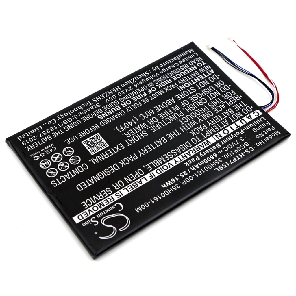 Tablet Battery HTC CS-HTP715SL