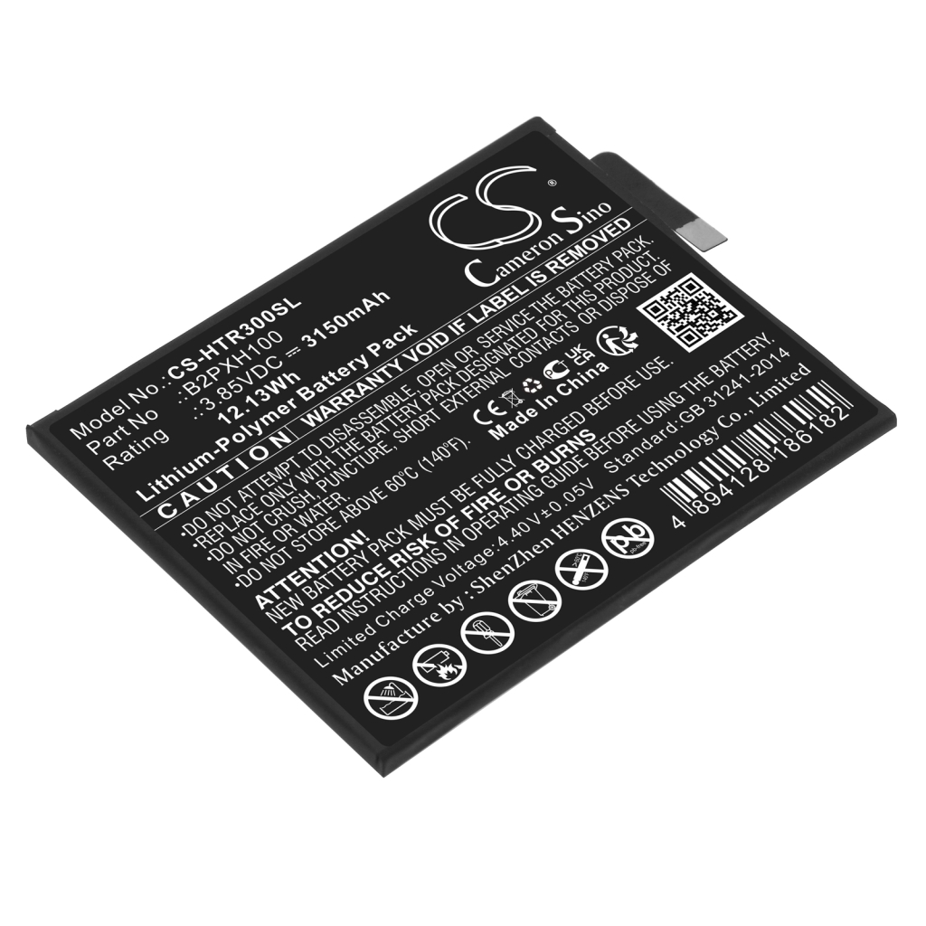 Compatible battery replacement for HTC B2PXH100