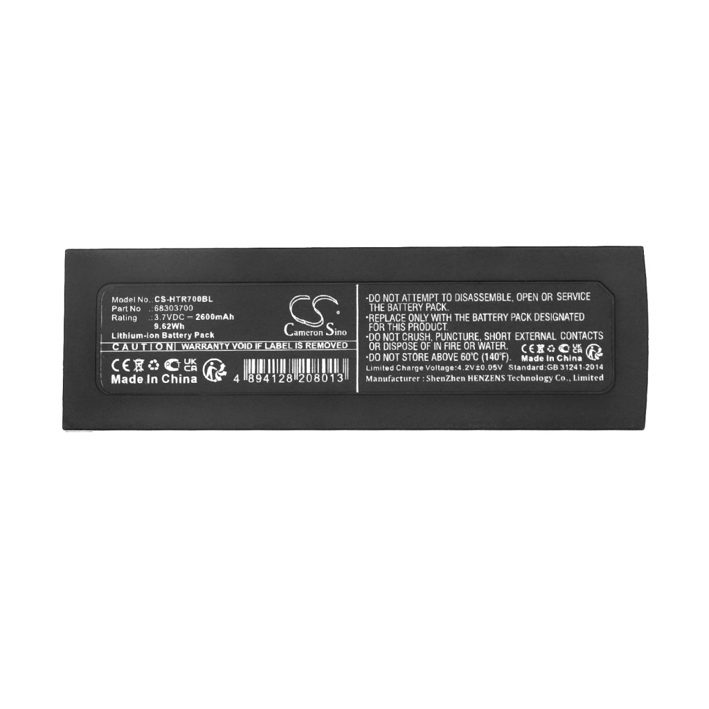 Compatible battery replacement for Hetronic 68303700