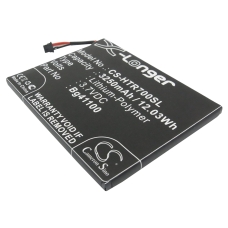 Compatible battery replacement for HTC 35H00148-00M,BG41100