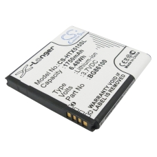 Compatible battery replacement for T-Mobile 35H00164-00M,35H00166-00M,35H00166-03M,BG86100