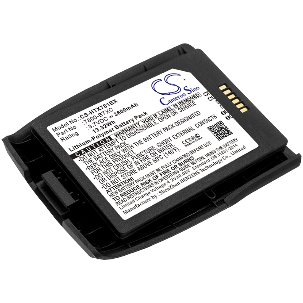 Battery Replaces 7800-BTXC-1