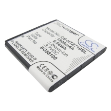 Remplacement de batterie compatible pour HTC  35H00150-00M, BA S560, 35H00150-06M, 35H00150-02M, BG58100...