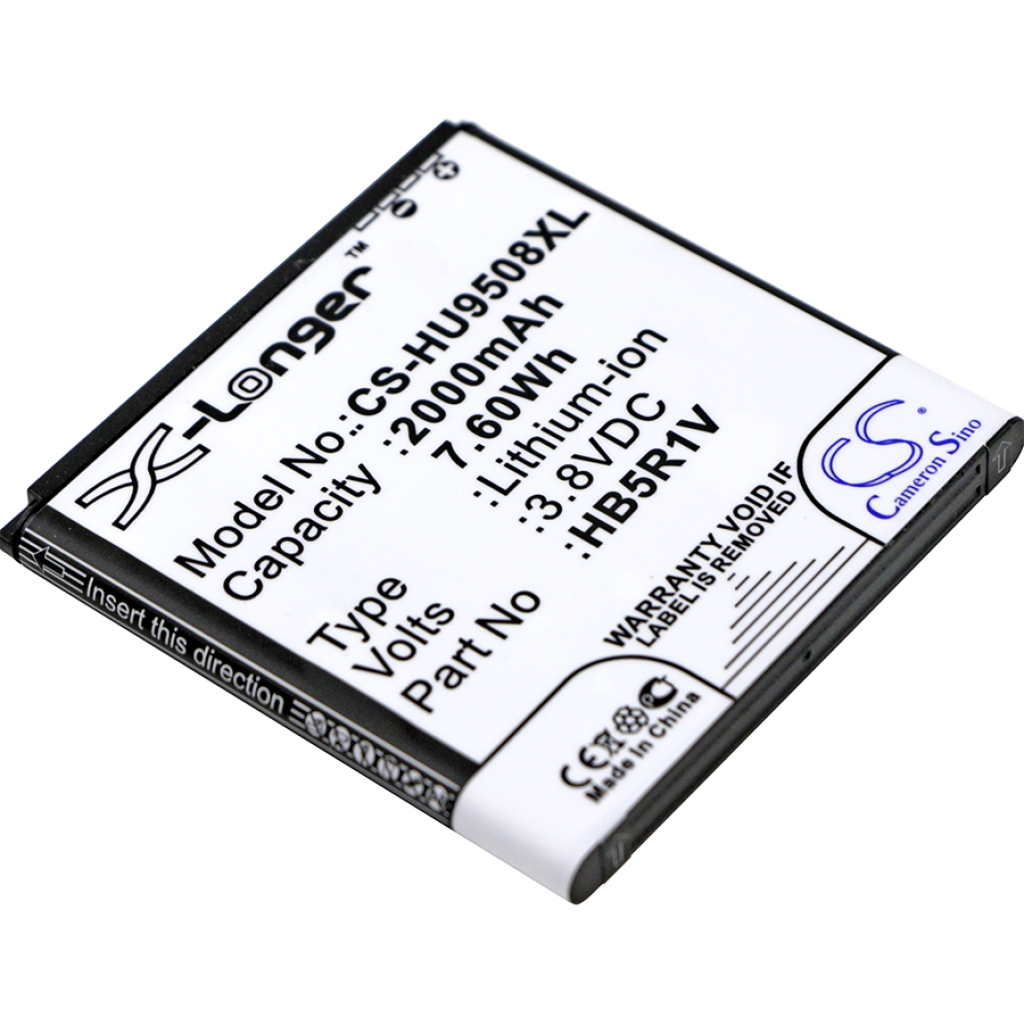 Compatible battery replacement for Huawei HB5R1V