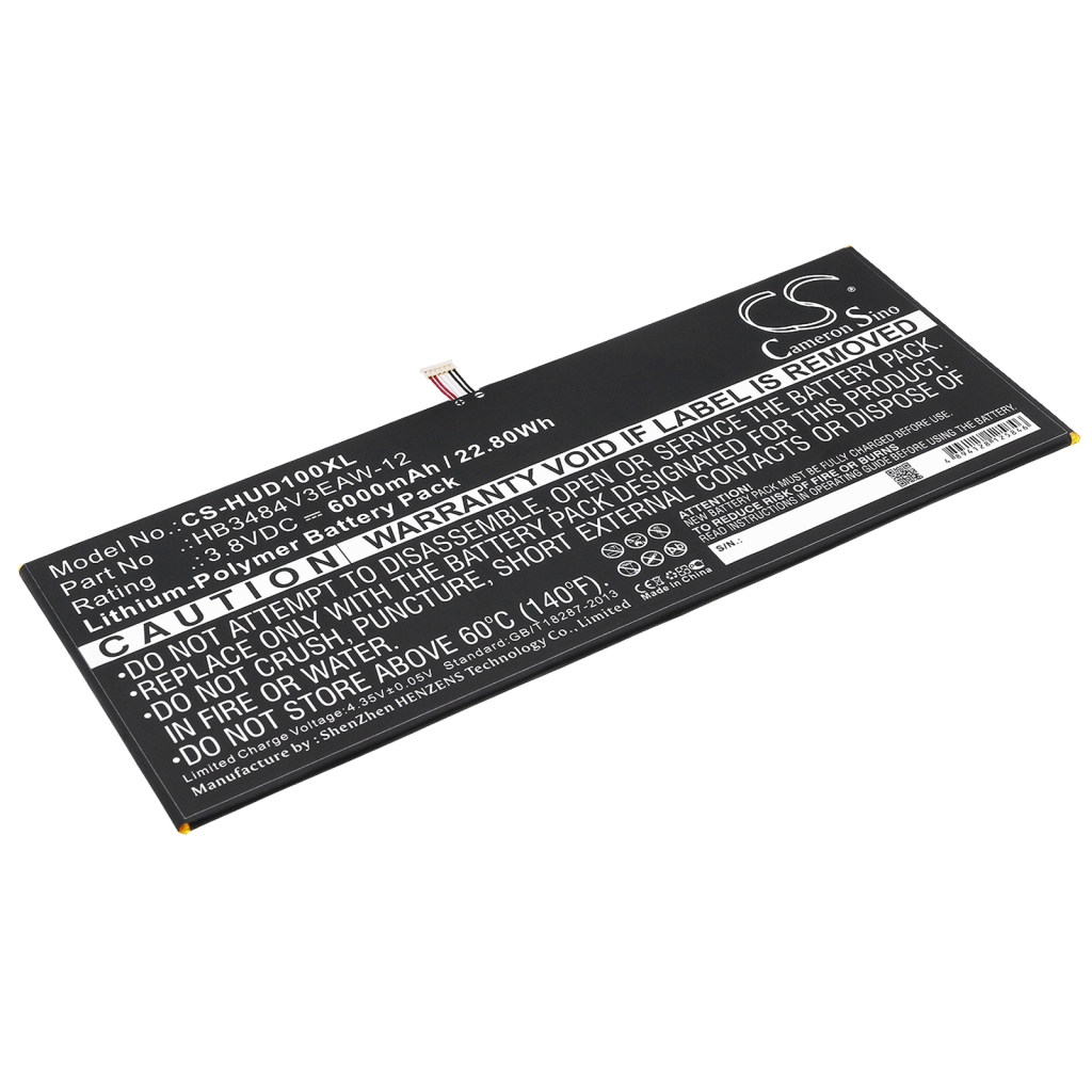 Tablette Batterie Huawei CS-HUD100XL