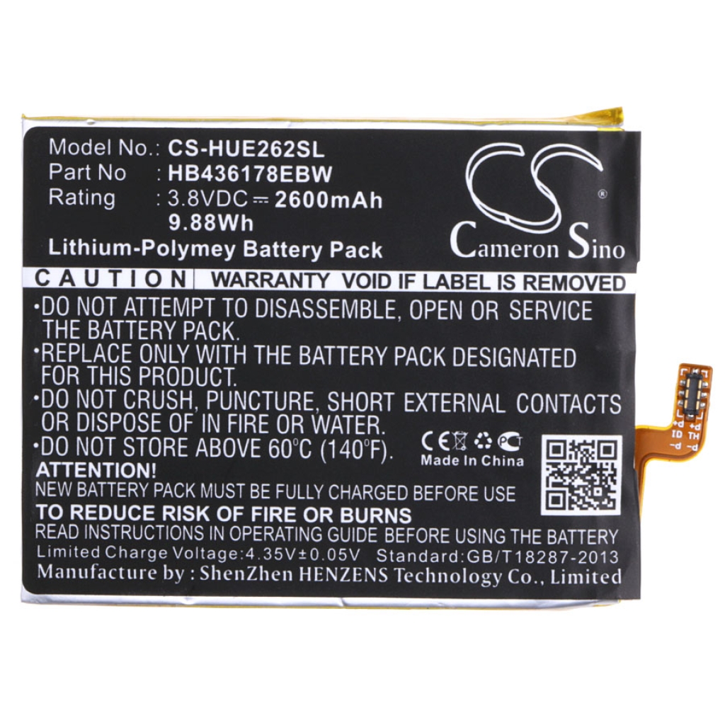 Batteries Remplace HB436178EBW