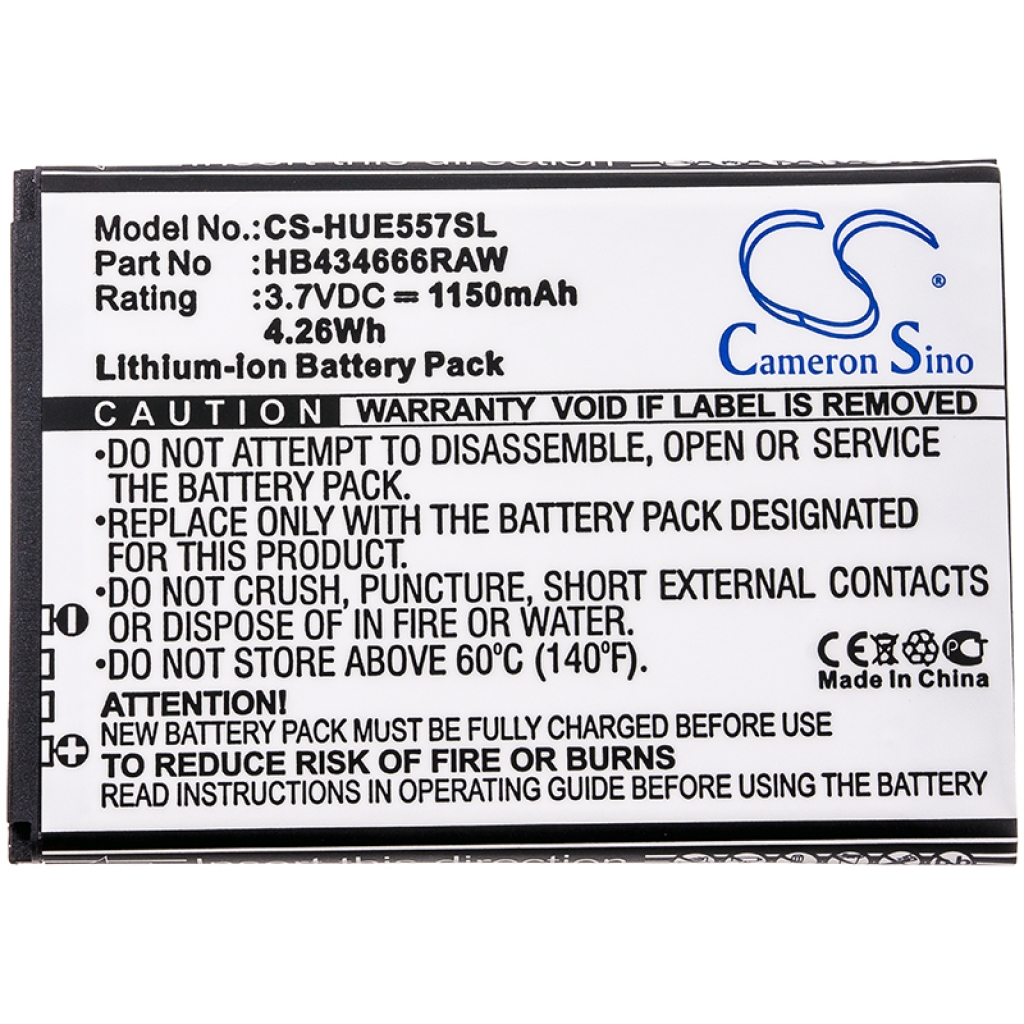 Batteries Remplace HB434666RBC