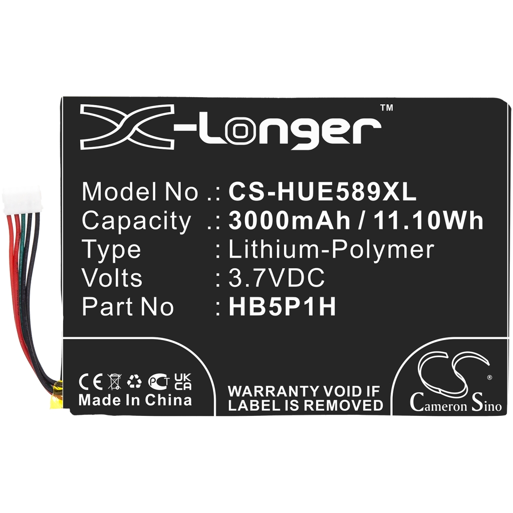 Compatible battery replacement for Optus HB5P1H