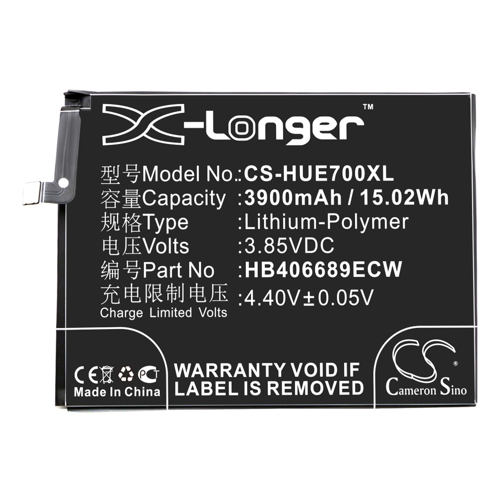 Batteries Remplace HB406689ECW