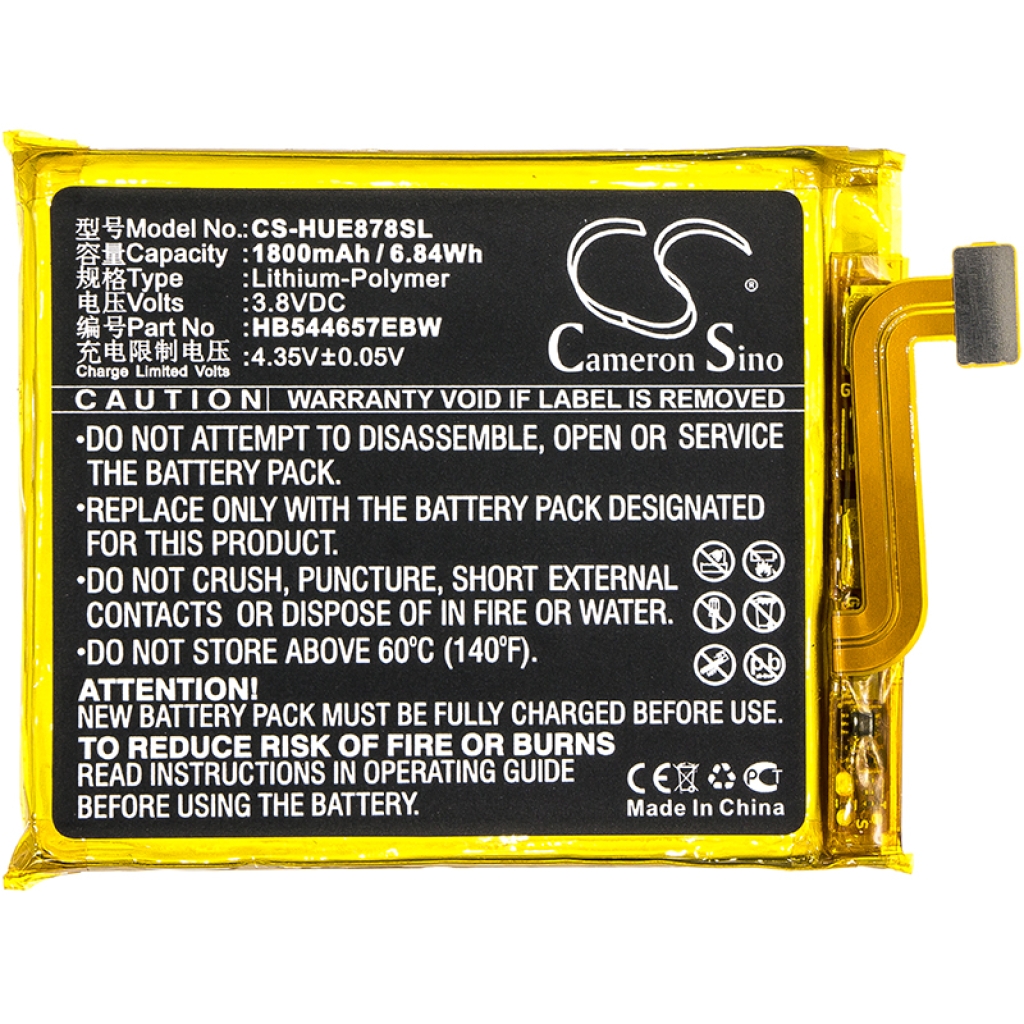 Battery Replaces HB544657EBW