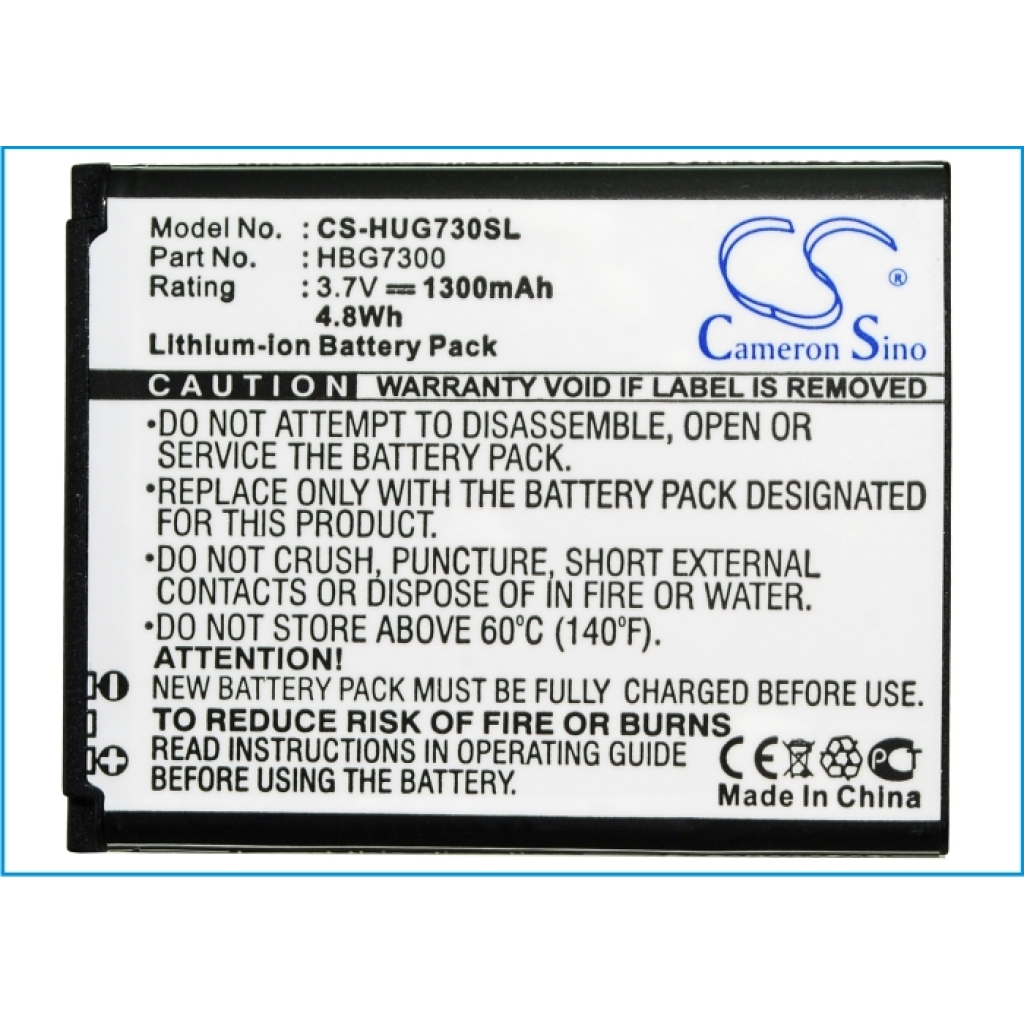 Batteries Remplace HBG7300