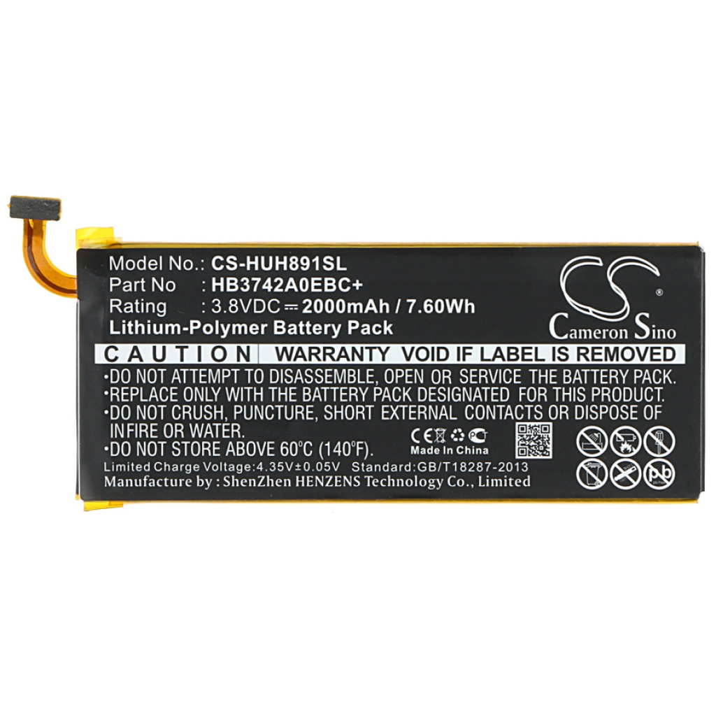 Mobile Phone Battery Huawei CS-HUH891SL