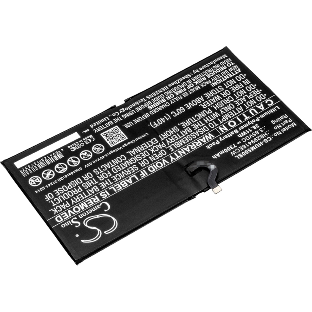 Battery Replaces HB299418ECW