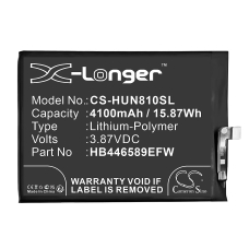 Remplacement de batterie compatible pour Huawei  HB446589EFW