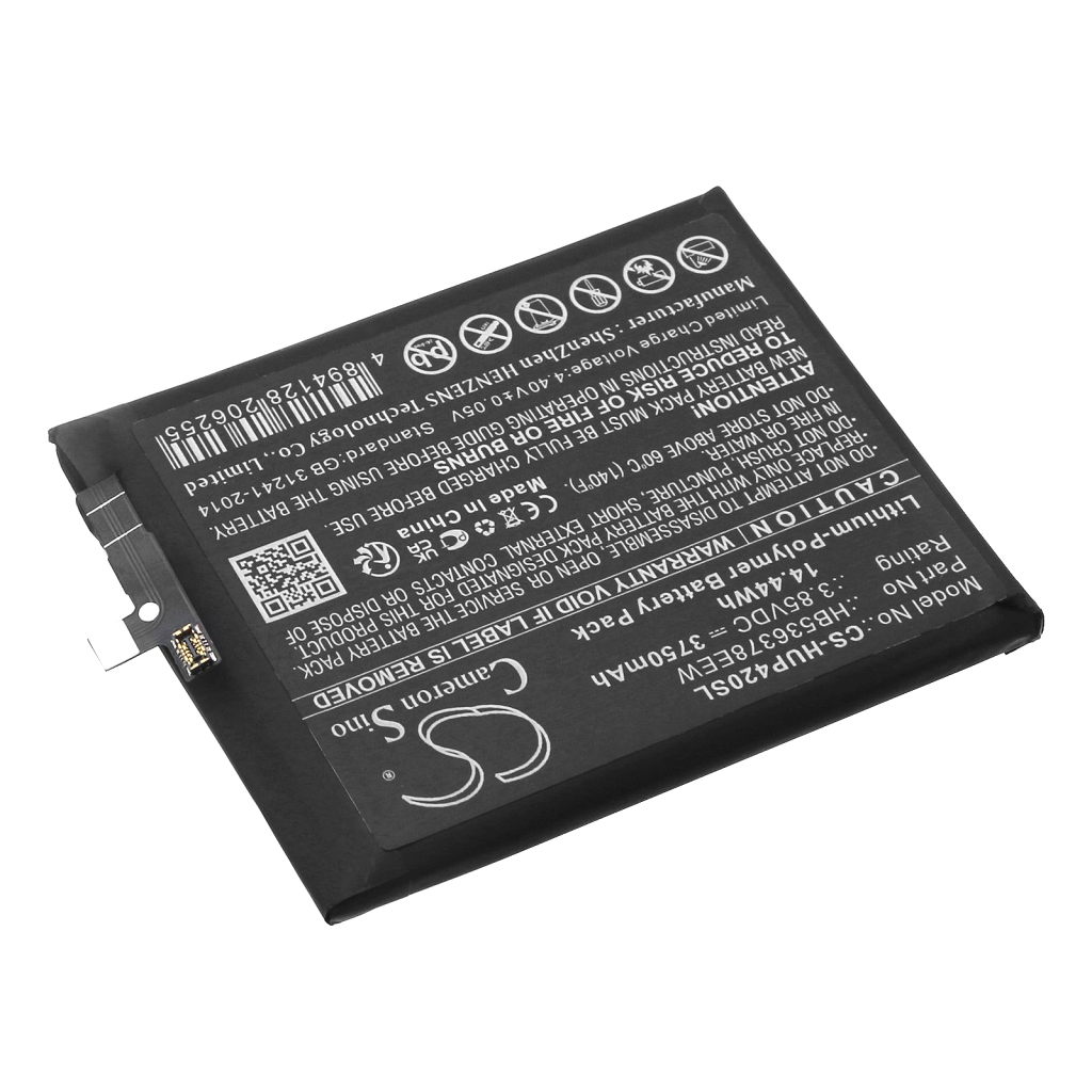 Compatible battery replacement for Huawei HB536378EEW