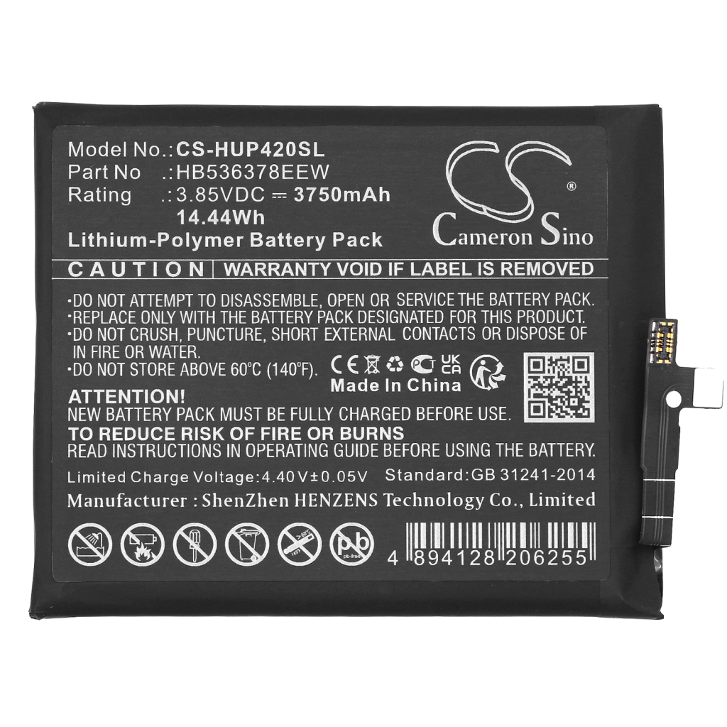 Batteries Remplace HB536378EEW