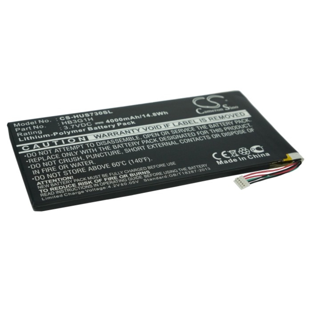 Compatible battery replacement for Huawei HB3G1H