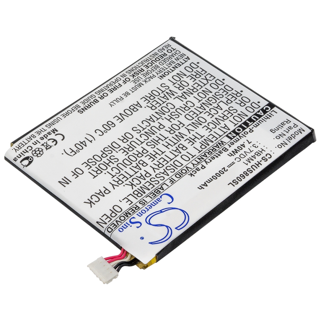 Compatible battery replacement for Huawei HB4M1