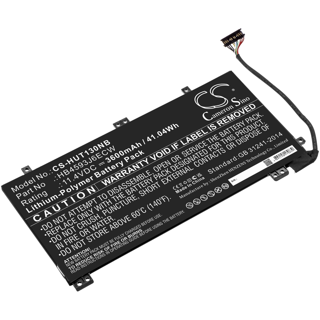 Batteries Remplace HB4593J6ECW