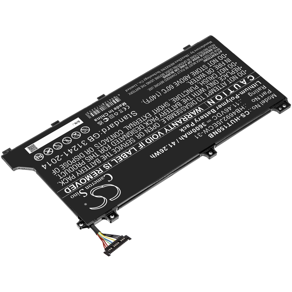 Batterie pour ordinateur portable Huawei CS-HUT150NB