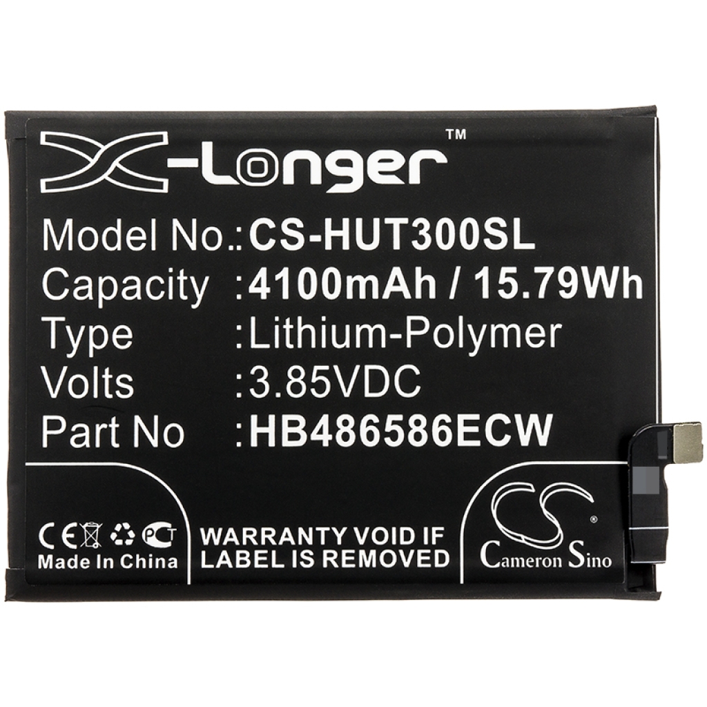 Compatible battery replacement for Huawei HB486586ECW