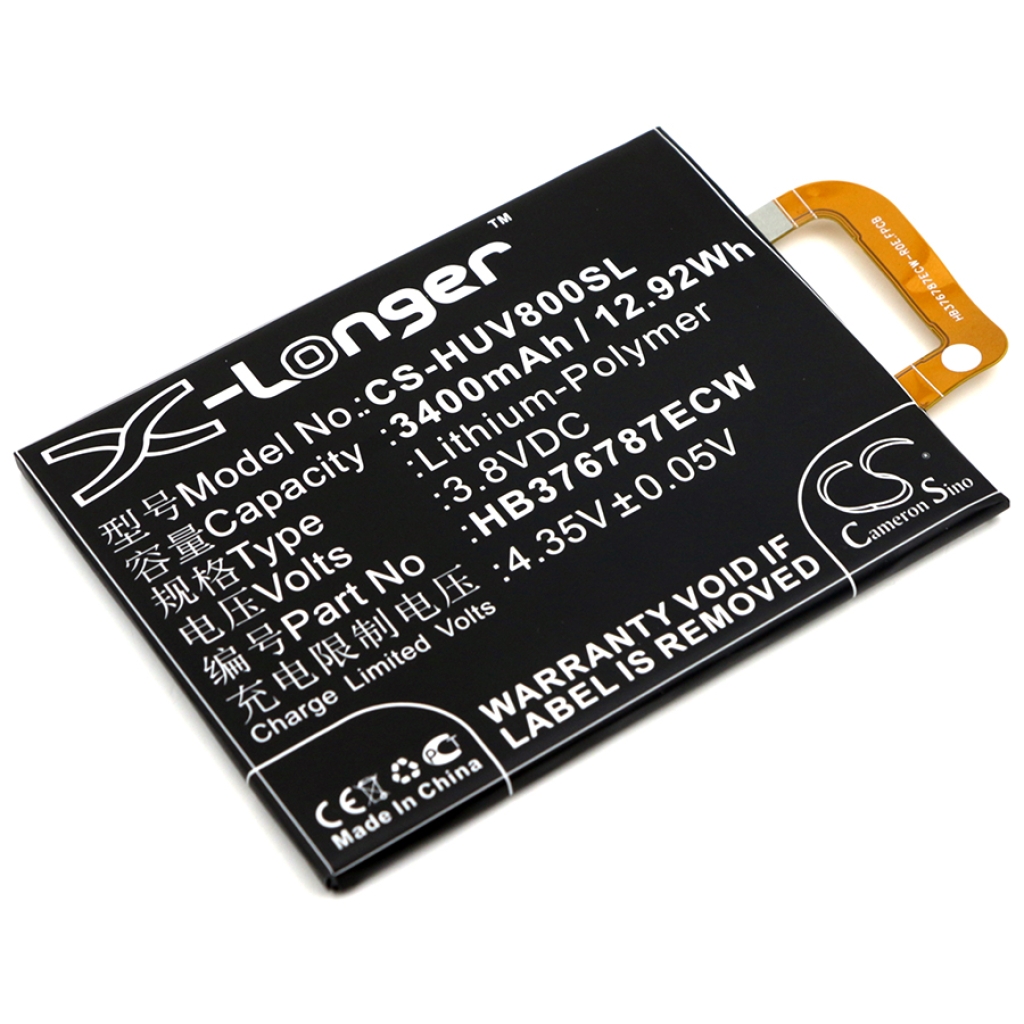 Compatible battery replacement for Huawei HB376787ECW